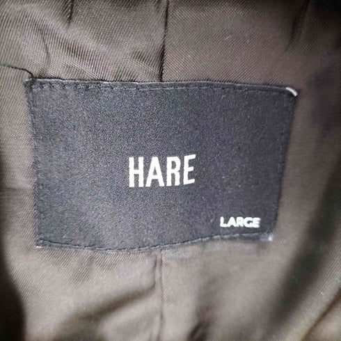 ハレ HARE BISHU 尾州 ヘリンボーン チェスターコート メンズ JPN:L